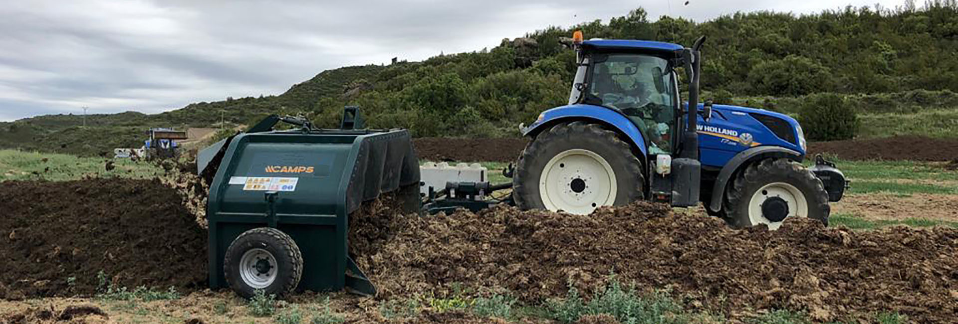 VCC-3000 compost turner (trailed)