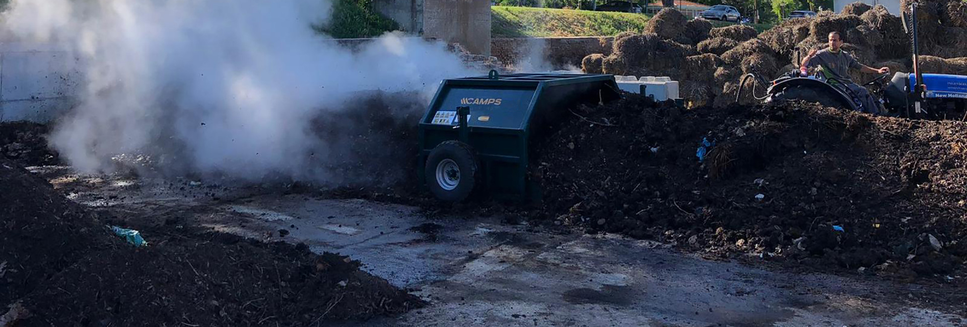 Compost turner VCC-2500 (trailed)
